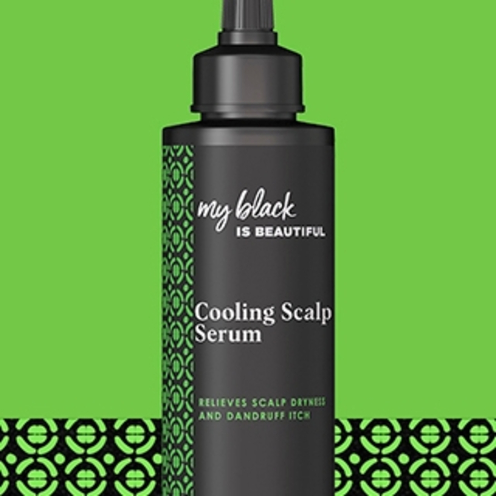 Cooling Scalp Serum - Black